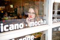 Senior Portrait Coffee Shop City Lights Waterfall-46