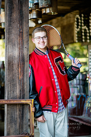 Old Car Senior Portrait-25