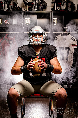 Cedartown High School Football Senior Photographer-37