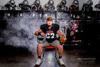 Cedartown High School Football Senior Photographer-33