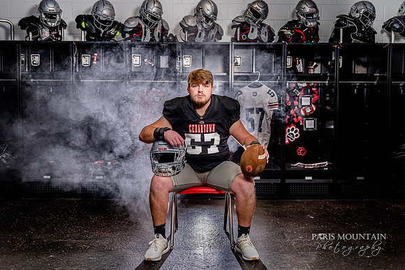 Cedartown High School Football Senior Photographer-33