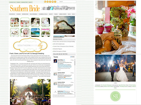 Southern Bride Succulent2015