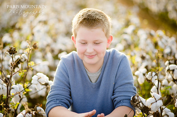 Family Cotton Field Photos 3