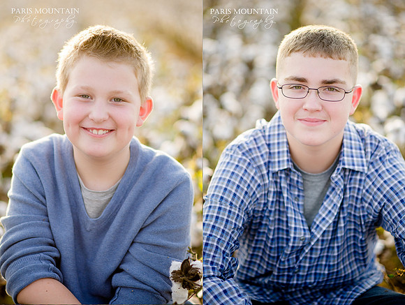 Family Cotton Field Photos 6