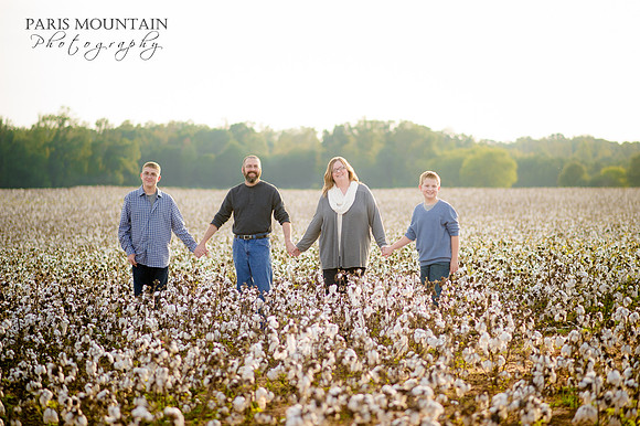 Family Cotton Field Photos 8