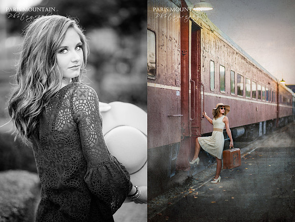 Train Station Senior Portraits 13