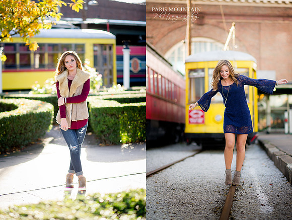 Train Station Senior Portraits 6