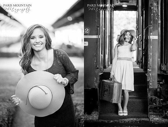 Train Station Senior Portraits 12