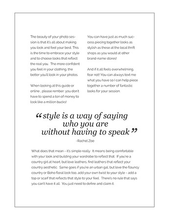 Style Guide page3
