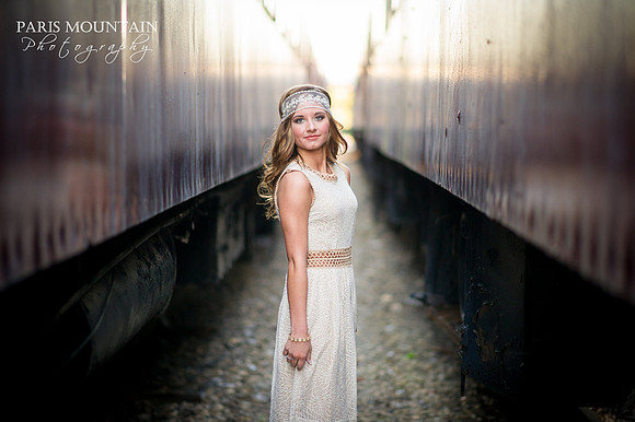 Train Station Senior Portraits 22