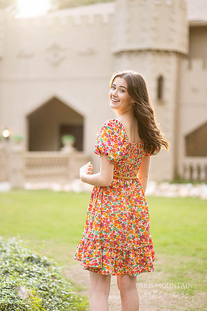 Castle at Wildwood Gardens Senior Portraits-31
