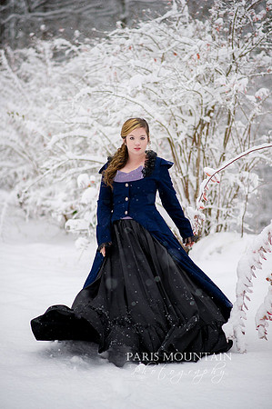 Snow styled shoot