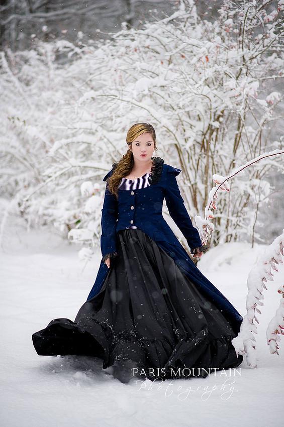 Snow styled shoot