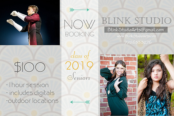Blink Studio Senior Ad