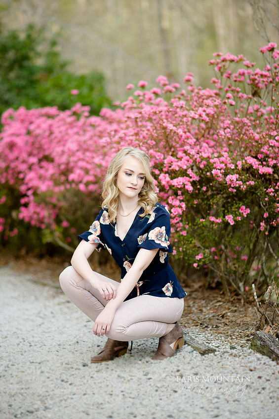 Georgia Waterfall Senior Portraits -2