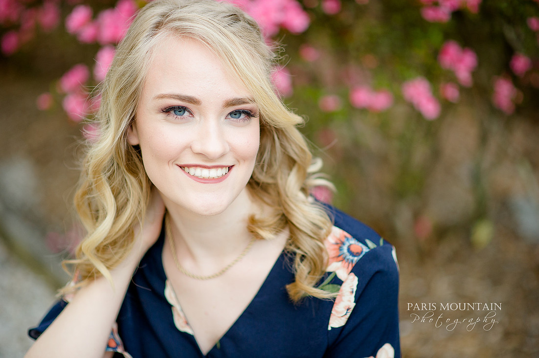Georgia Waterfall Senior Portraits -6