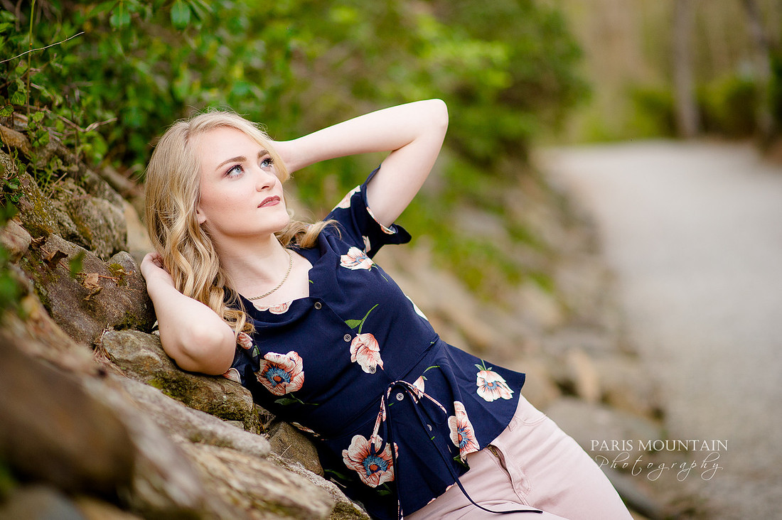 Georgia Waterfall Senior Portraits -10