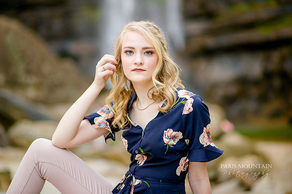 Georgia Waterfall Senior Portraits -19