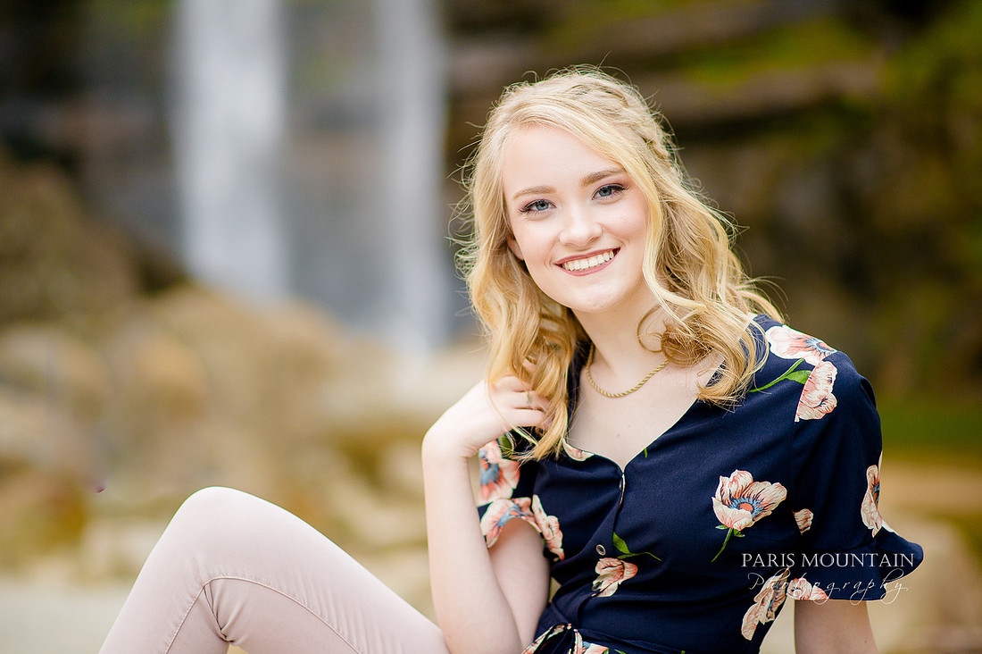 Georgia Waterfall Senior Portraits -22