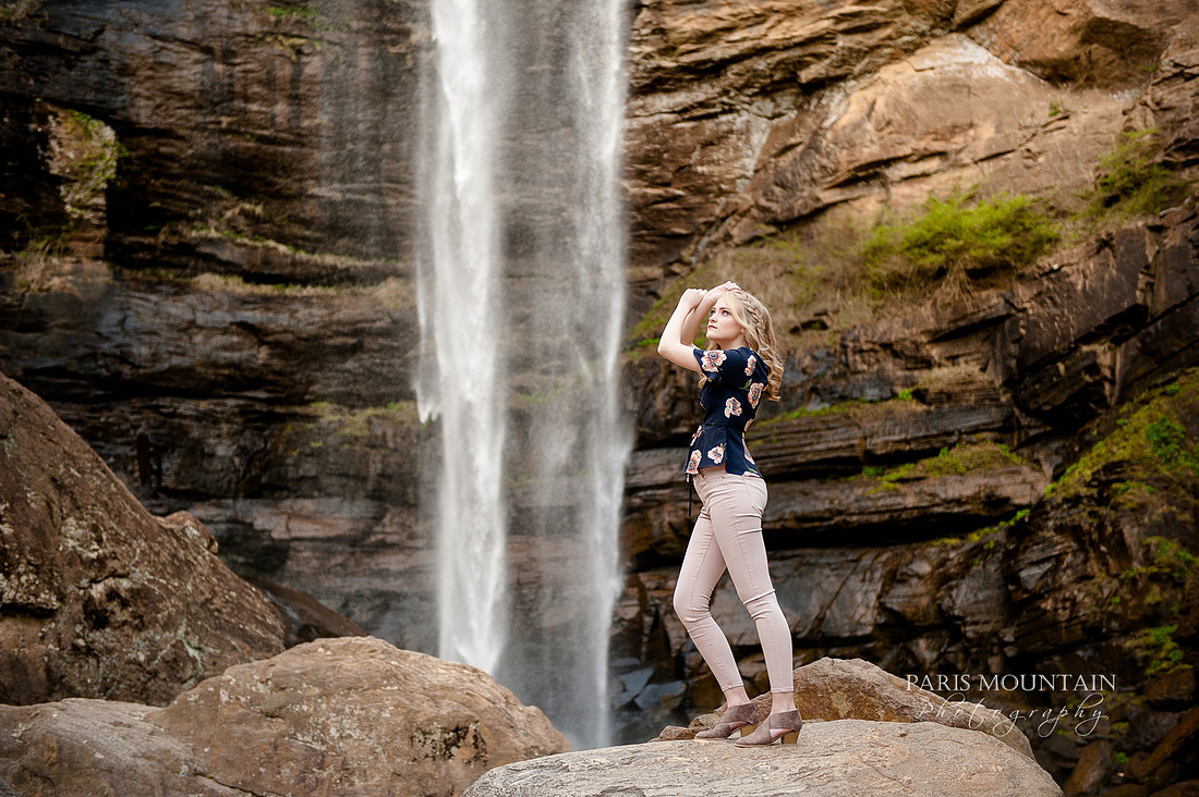 Georgia Waterfall Senior Portraits -27