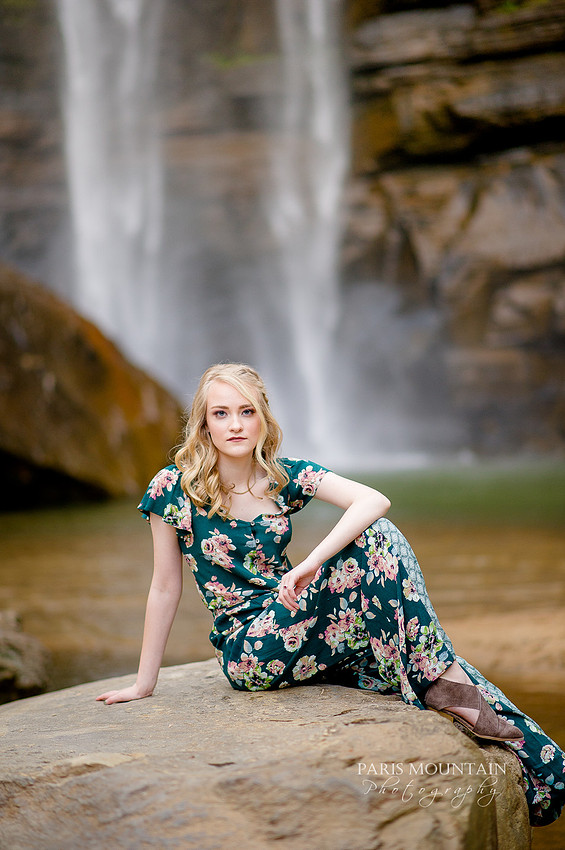Georgia Waterfall Senior Portraits -38
