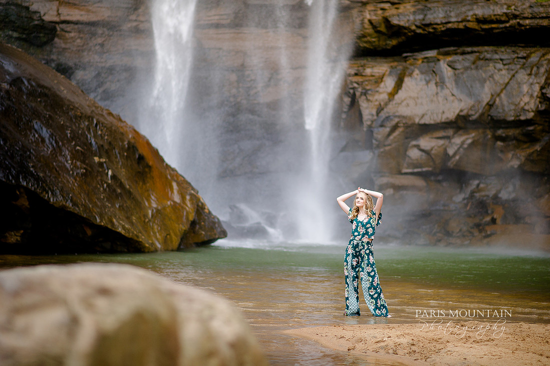 Georgia Waterfall Senior Portraits -44