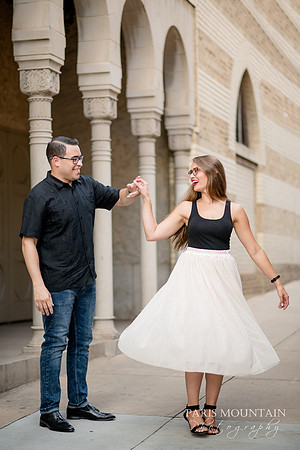 Atlanta City Engagement Portraits-5