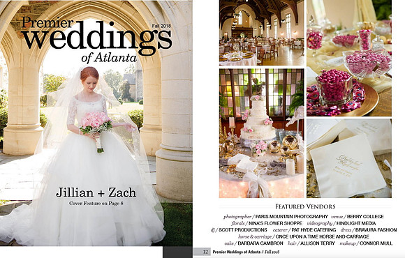 Premier Wedding Magazine Cover