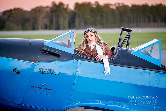 Cartersville Senior Portrait Photographer Airplane Fall-41