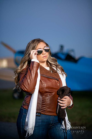 Cartersville Senior Portrait Photographer Airplane Fall-44