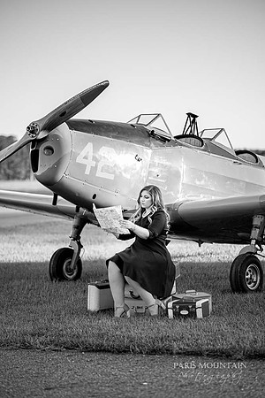 Cartersville Senior Portrait Photographer Airplane Fall-27