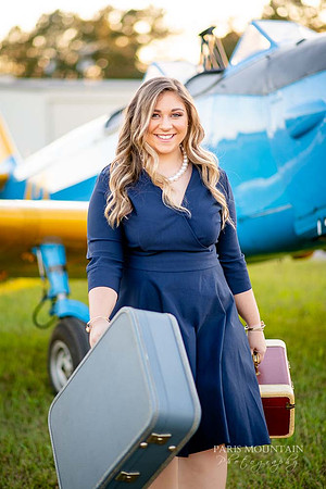 Cartersville Senior Portrait Photographer Airplane Fall-28