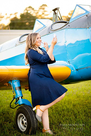 Cartersville Senior Portrait Photographer Airplane Fall-29
