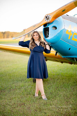 Cartersville Senior Portrait Photographer Airplane Fall-33