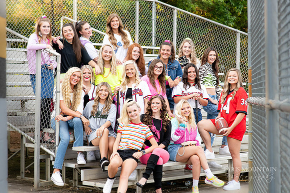 80s Themed Senior Portrait Session-1