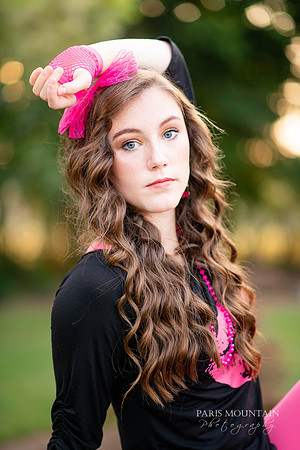 80s Themed Senior Portrait Session-17