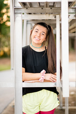 80s Themed Senior Portrait Session-19