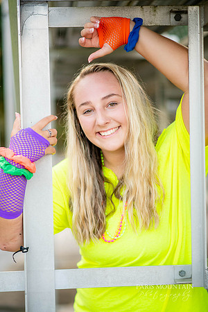 80s Themed Senior Portrait Session-23