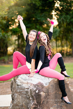 80s Themed Senior Portrait Session-18