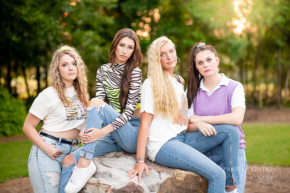 80s Themed Senior Portrait Session-25