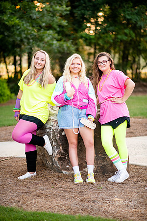 80s Themed Senior Portrait Session-22