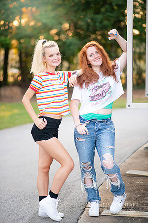 80s Themed Senior Portrait Session-15