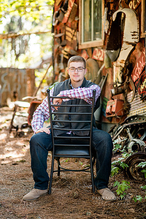 Old Car Senior Portrait-1
